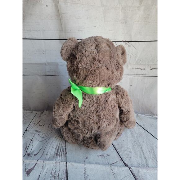 Animal Adventure Sweet Sprouts Bear Plush Green Feet Snowflake 16 Inch 2015 Toy - Picture 7 of 10